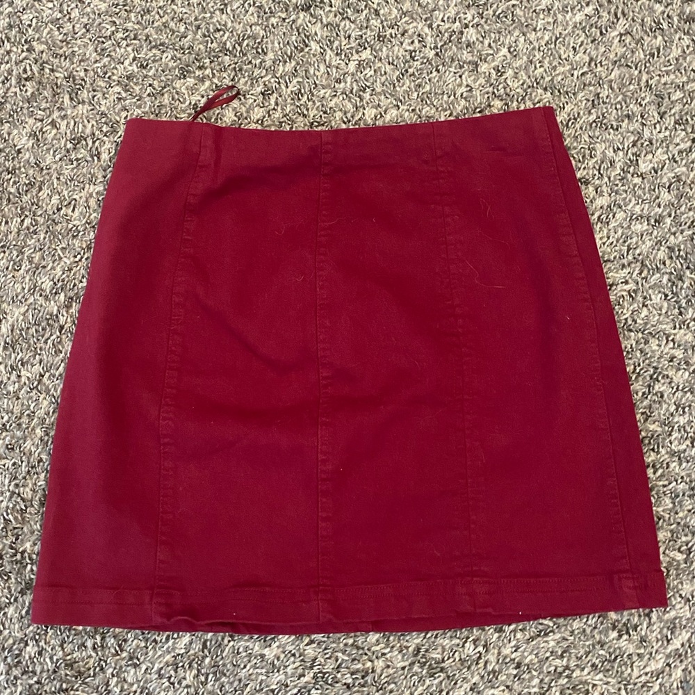 Impeccable pig denim skirt